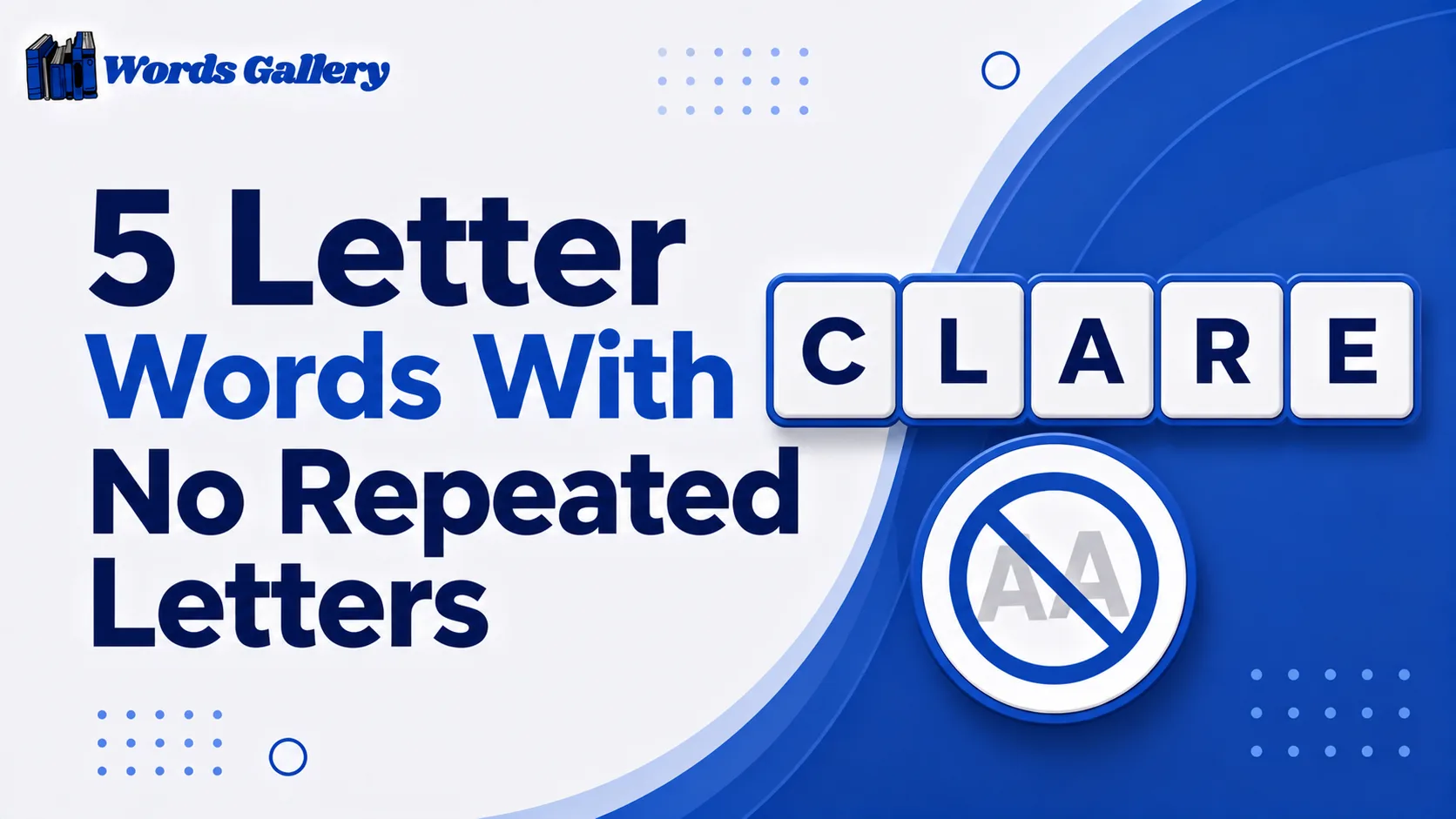 5 Letter Words With No Repeated Letters (Full List)